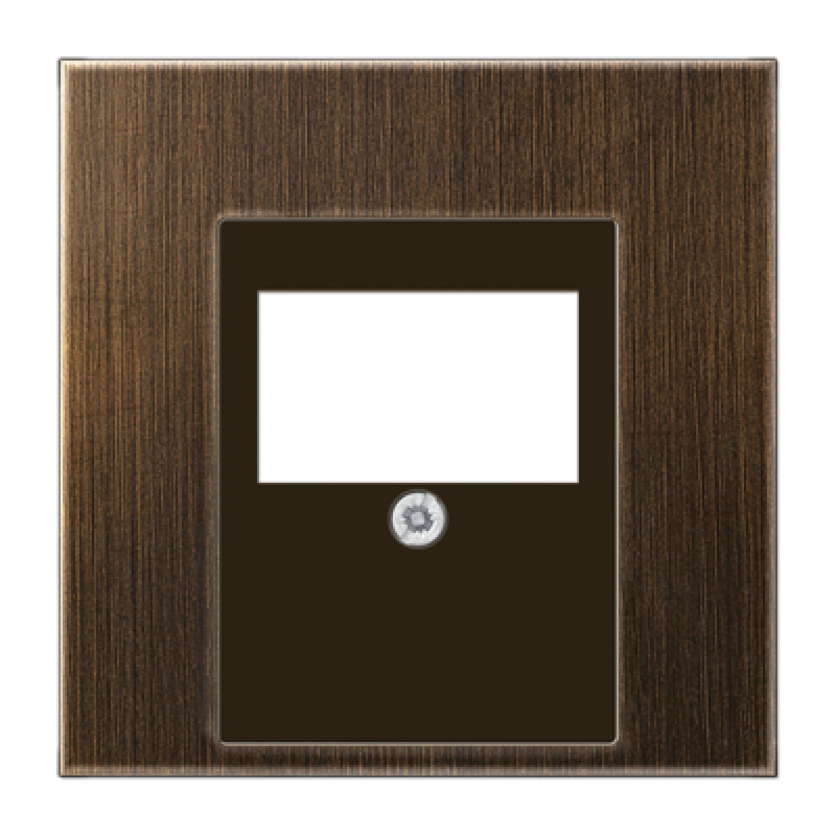 Placa telef. TAE LS latón antik