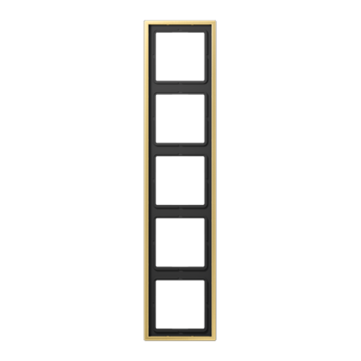 Marco quíntuple LS latón classic