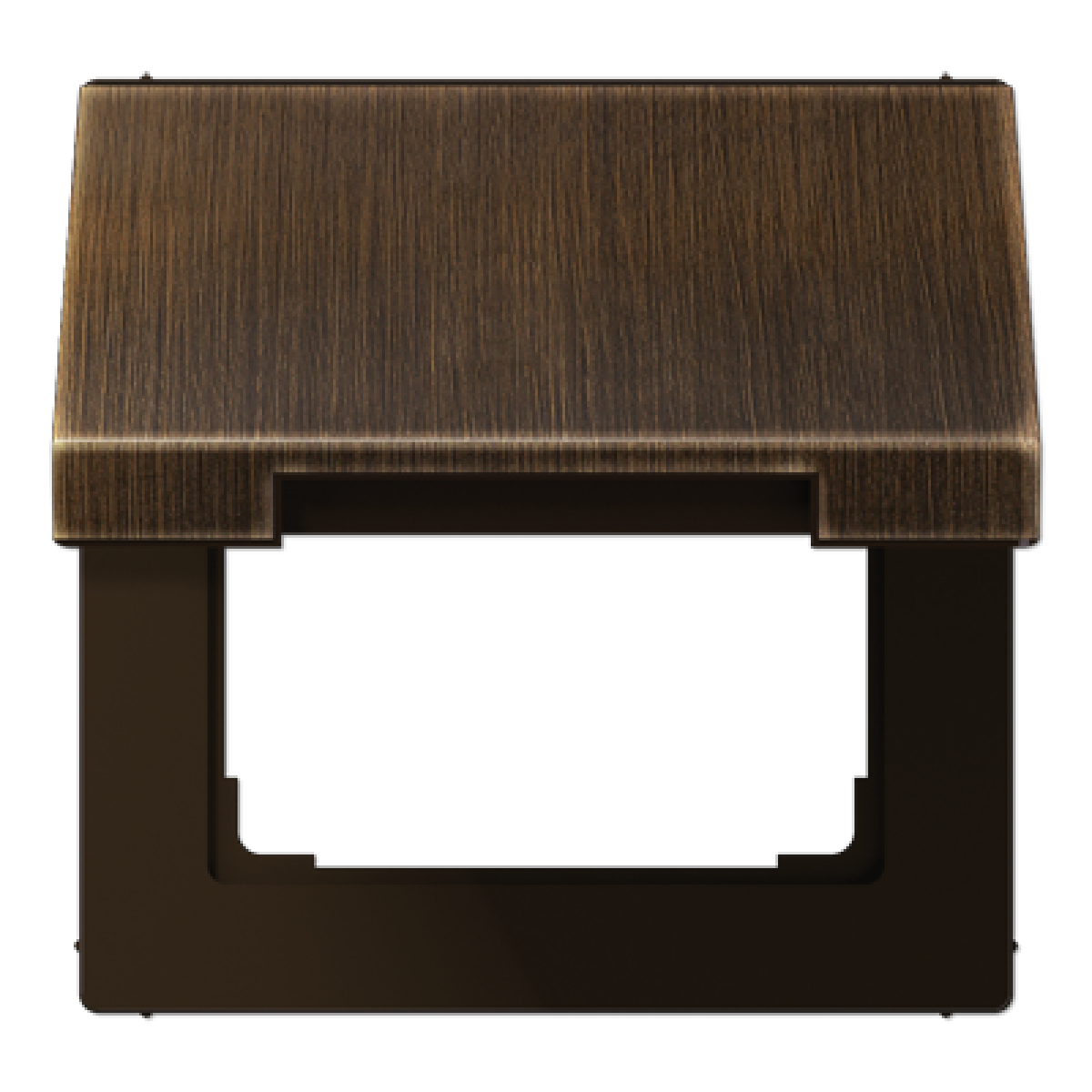 Tapa abatible retroc. LS latón antik