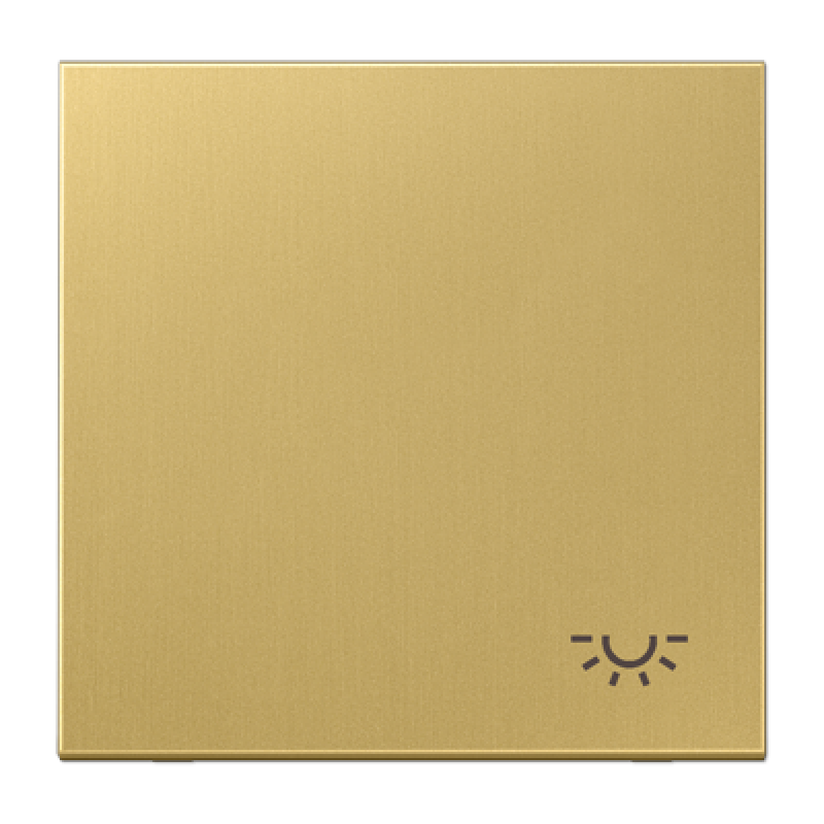 Tecla csimb. luz LS latón classic