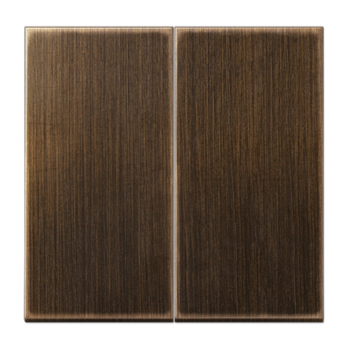 Tecla doble LS latón antik