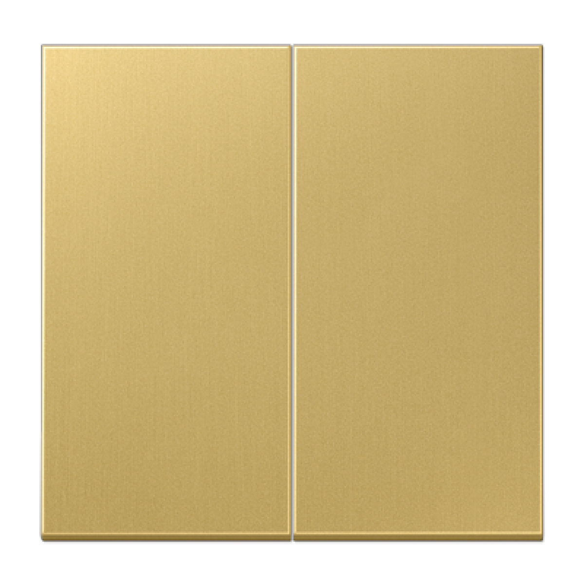 Tecla doble LS latón classic