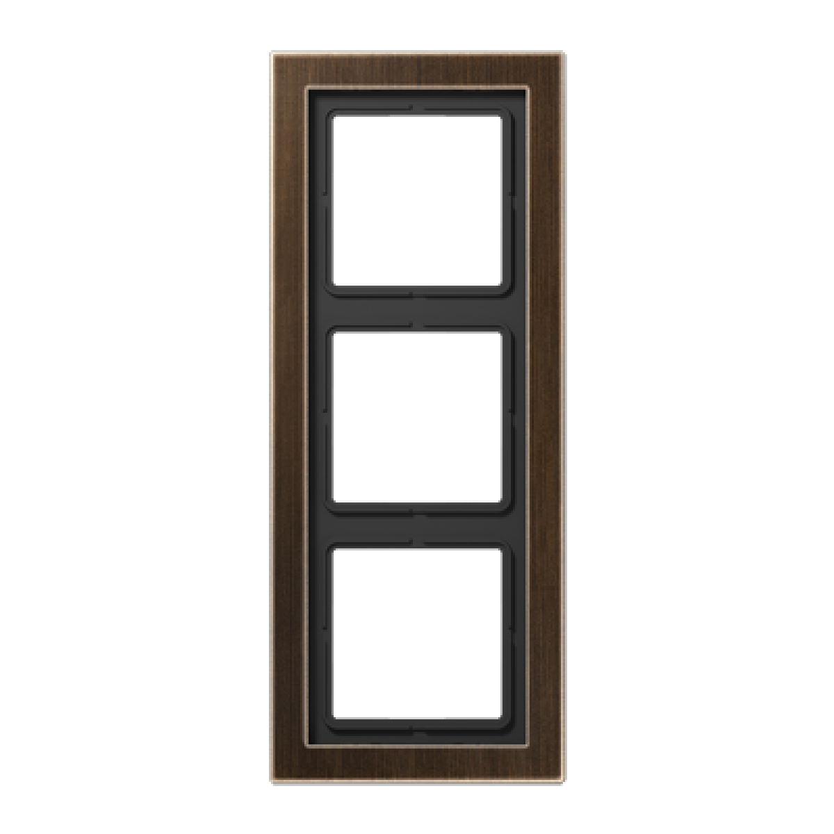 Marco triple LS latón antik