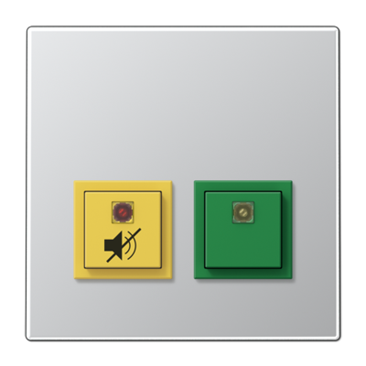 Pulsador sala servicio LS aluminio