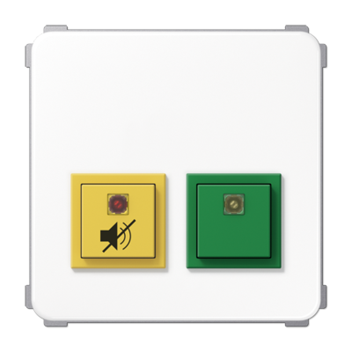 Pulsador llam. servicio CD bl. alpi