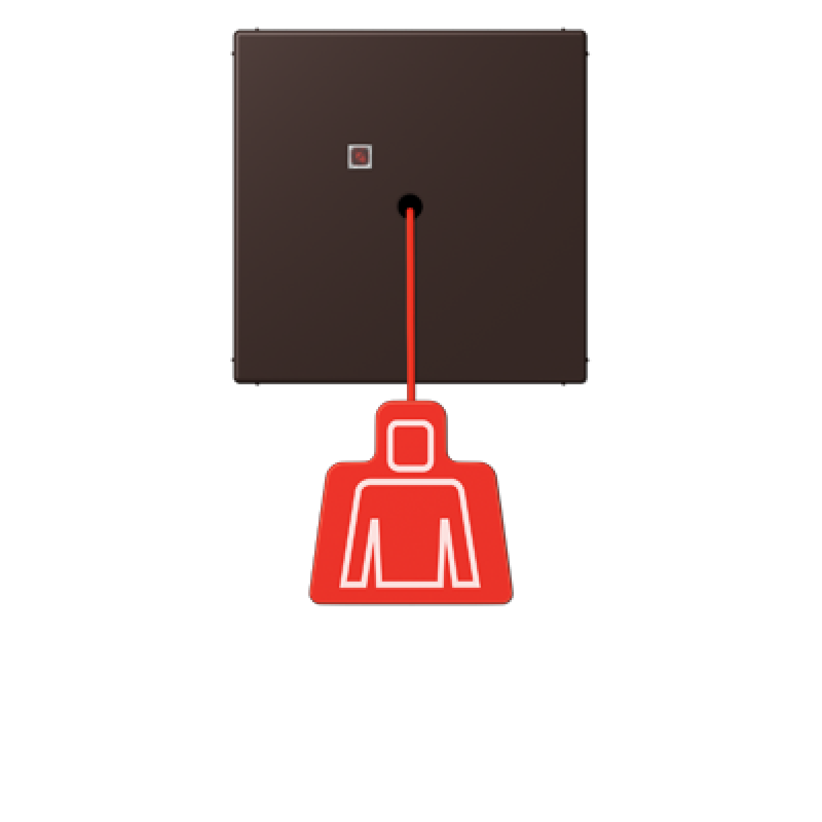 Pulsador con tirador. LC4320J