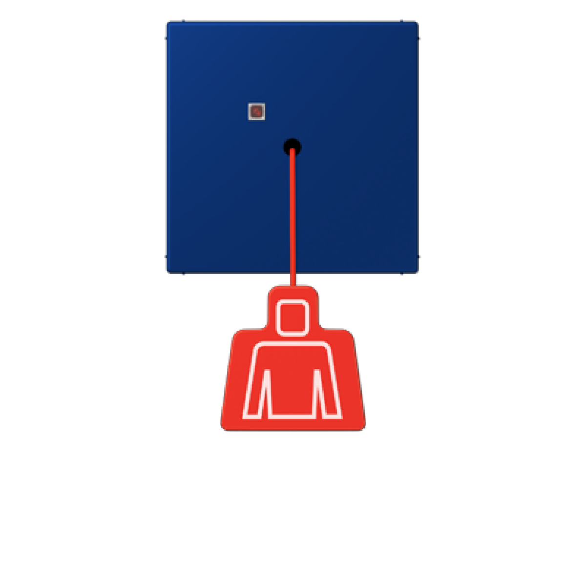 Pulsador con tirador. LC4320T