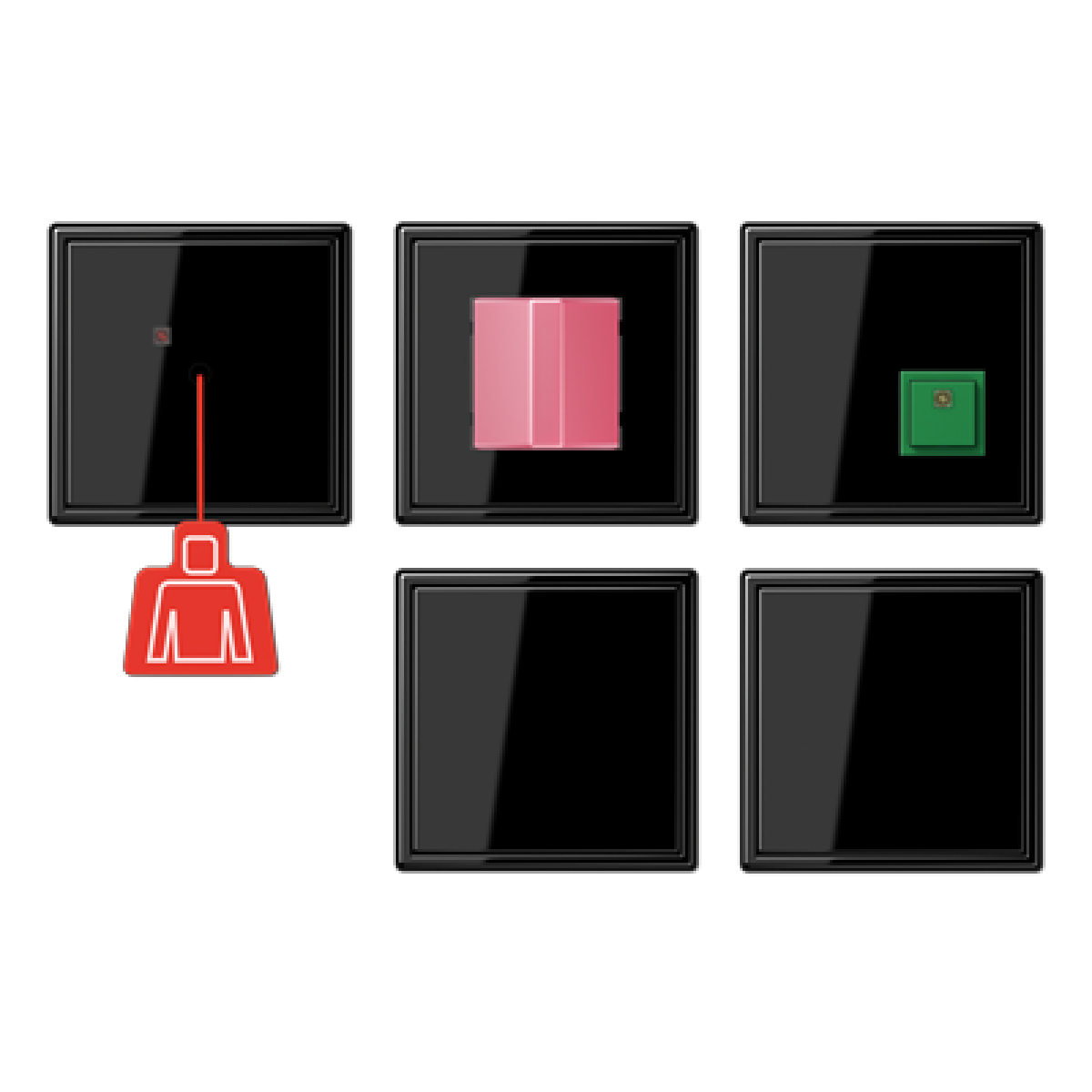 Kit llamada emergencia. LS negro