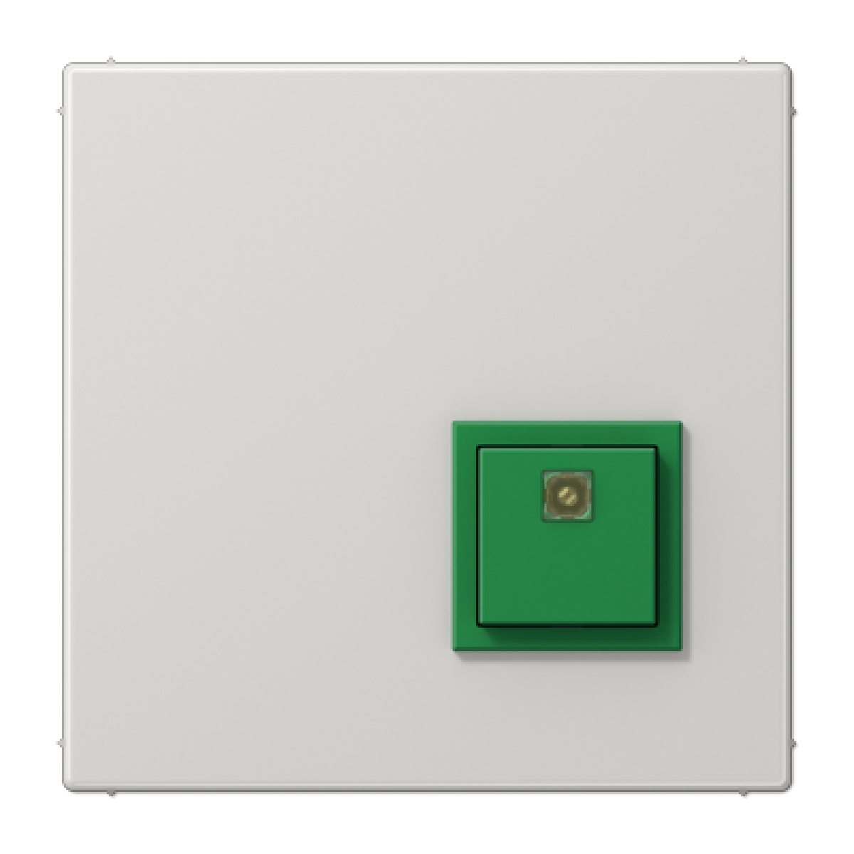 Pulsador confirmación LS gris claro