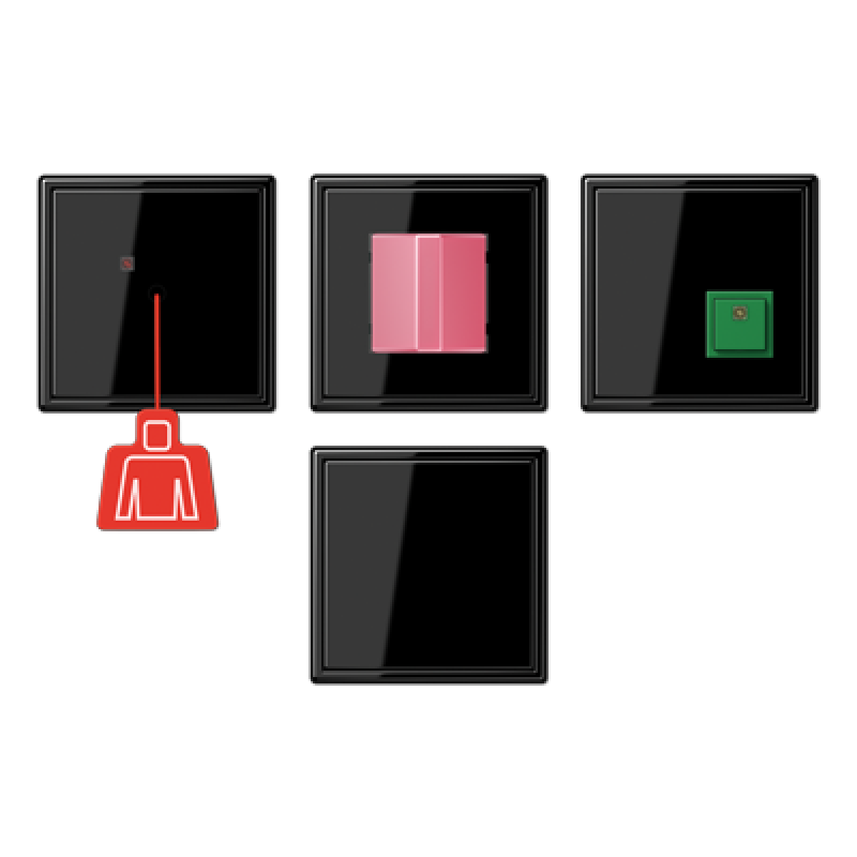 Kit llamada emergencia. LS negro