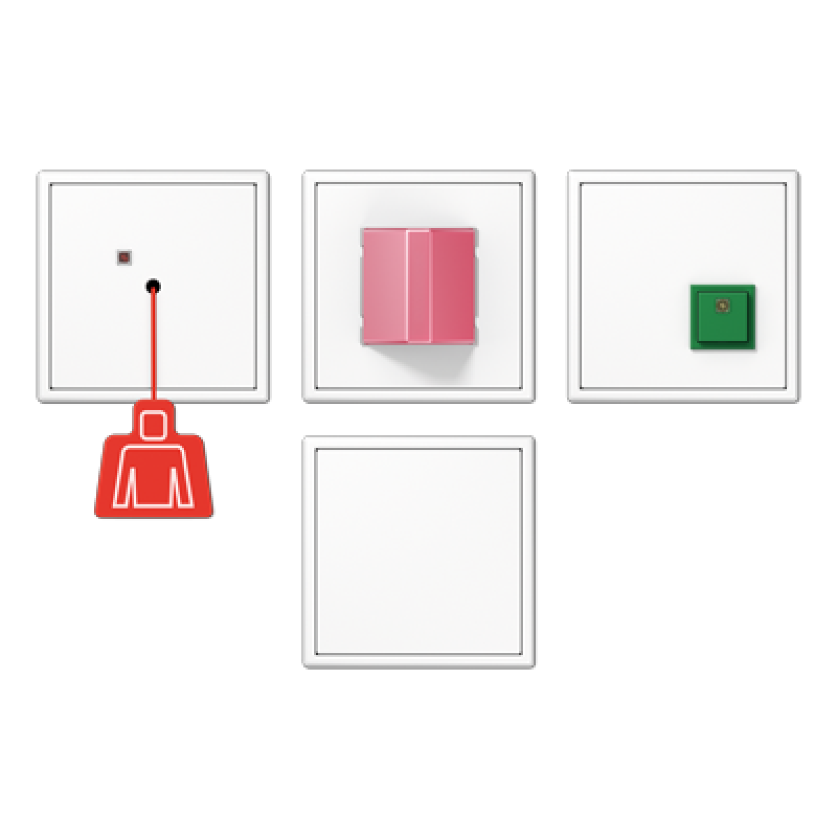 Kit llamada emergencia. LS blanco alpino