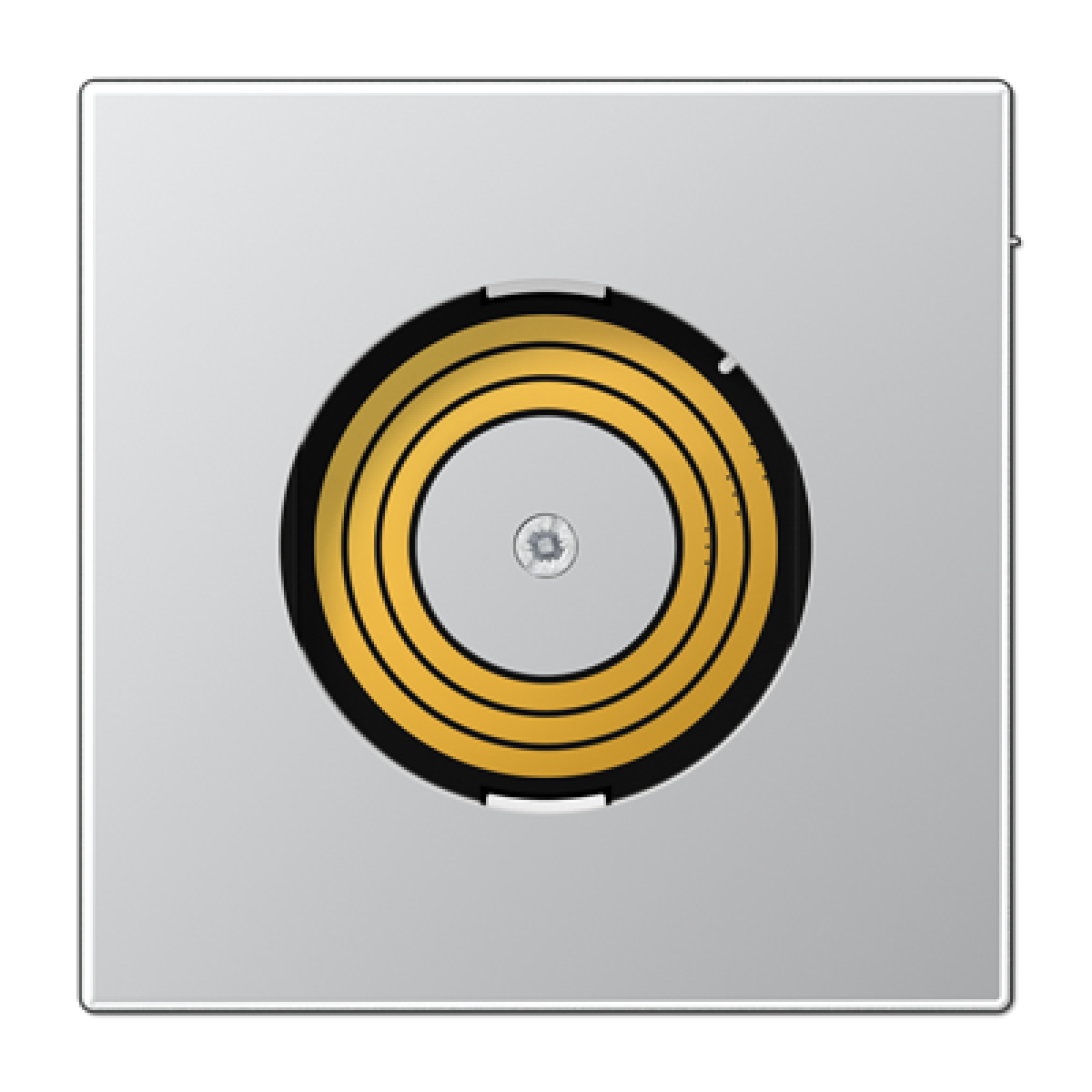 Placa central P&L. LS lacado aluminio