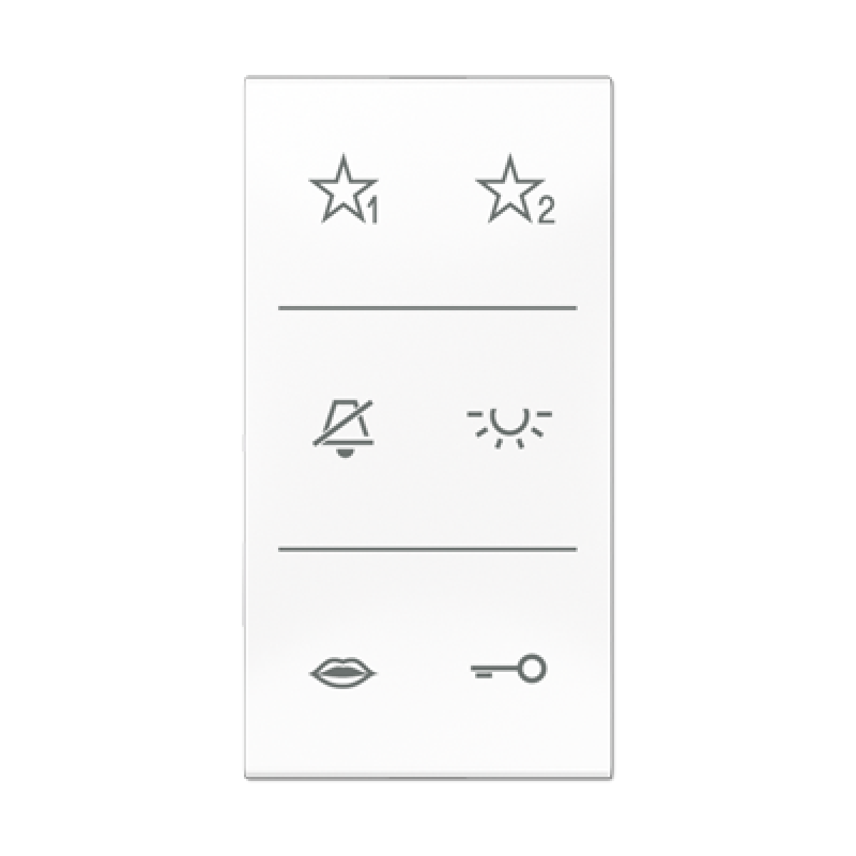 Placa con símbolos audio CD bl. alpi