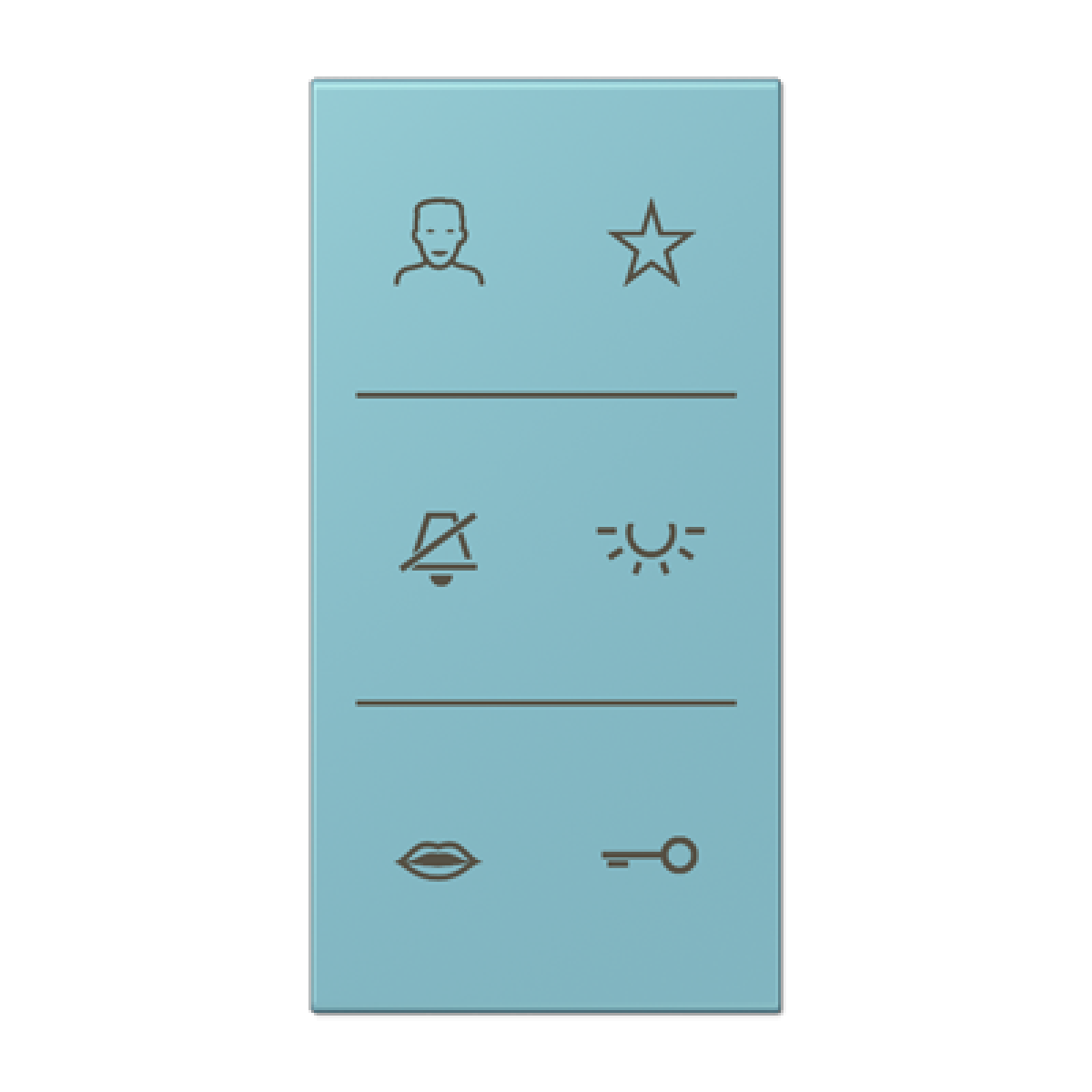 Placa con símbolos de video LC32032