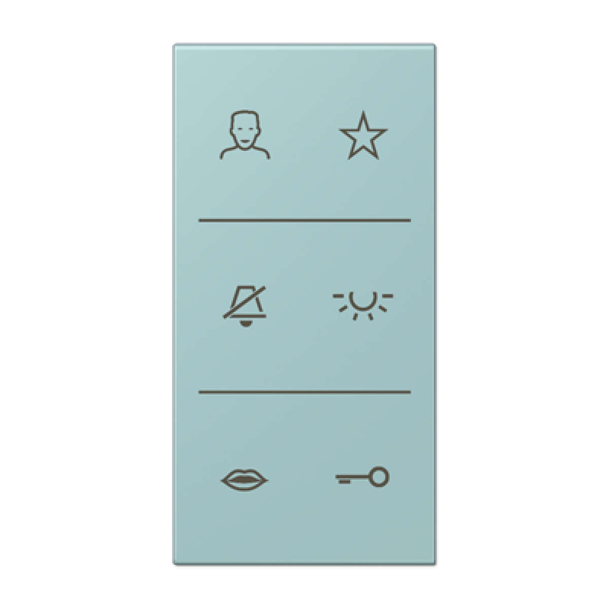 Placa con símbolos de video LC32033