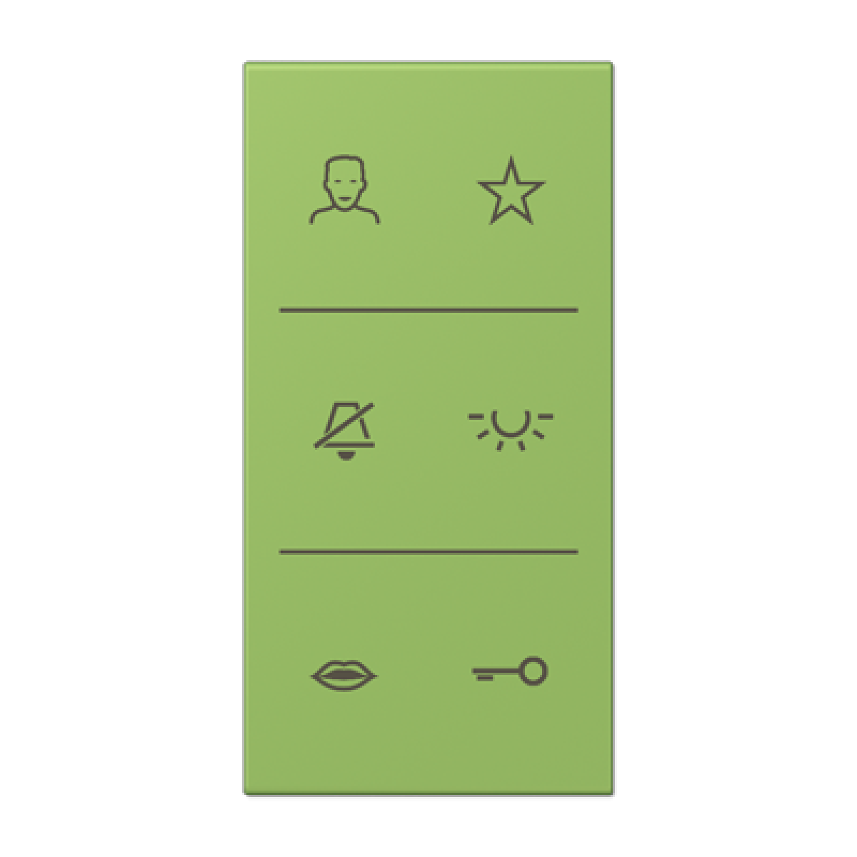 Placa con símbolos de video LC32051