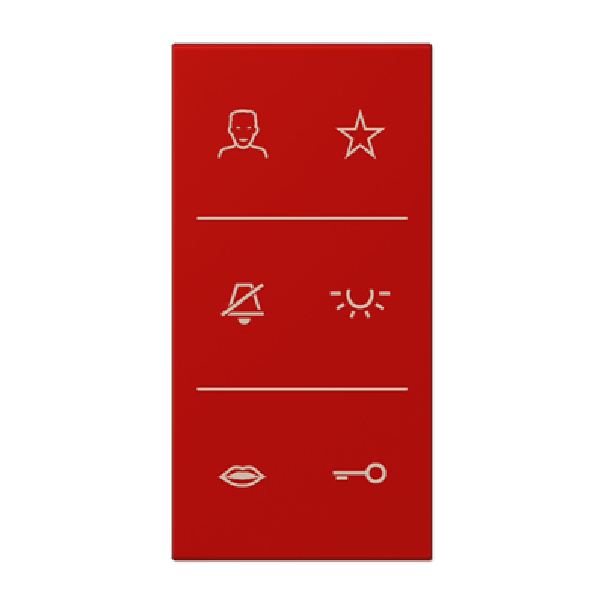 Placa con símbolos de video LC32090