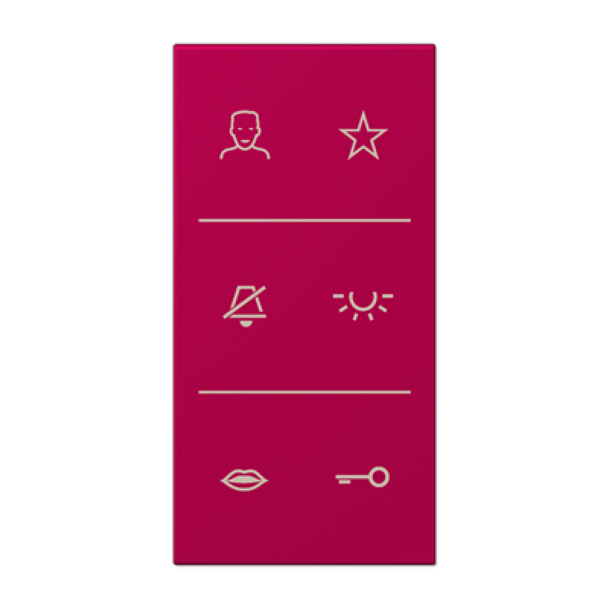 Placa con símbolos de video LC32101