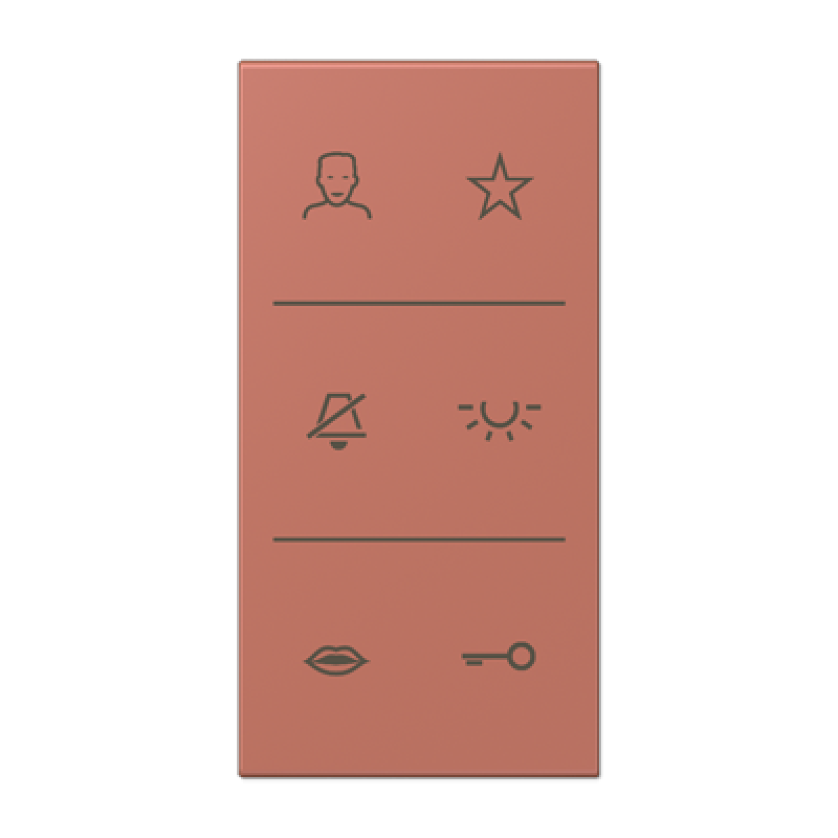 Placa con símbolos de video LC32121