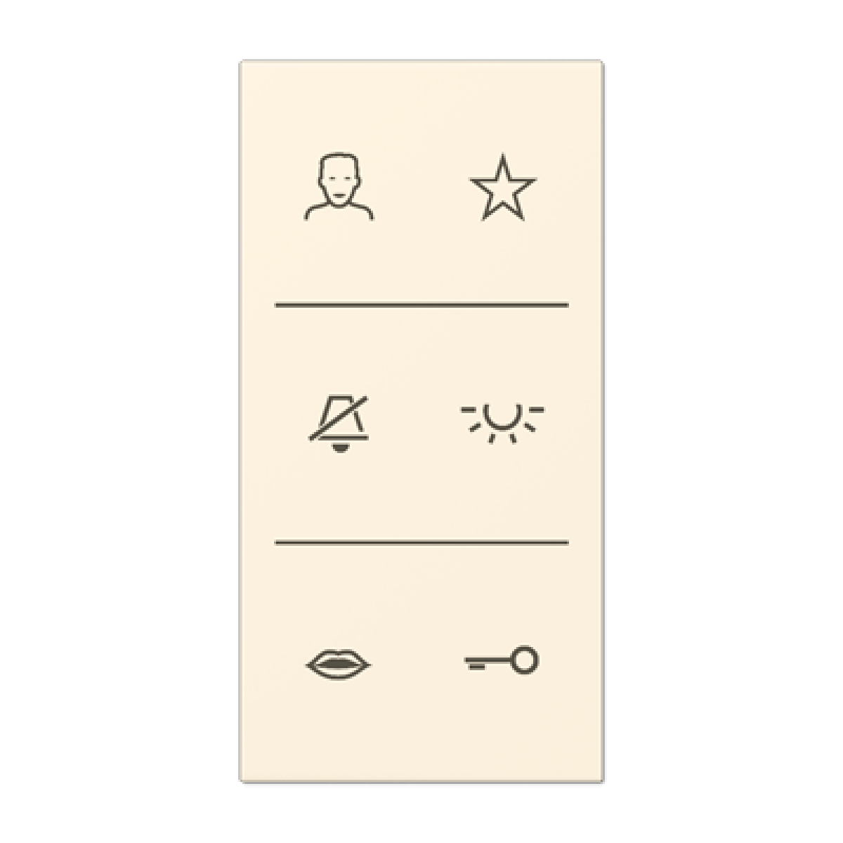 Placa con símbolos de video LC4320B