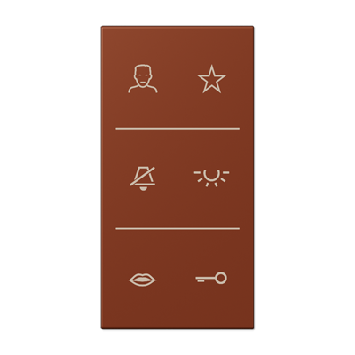 Placa con símbolos de video LC4320D