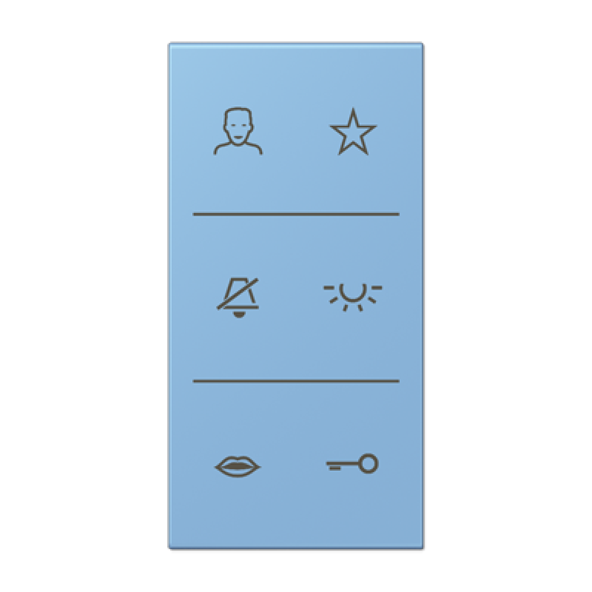 Placa con símbolos de video LC4320N