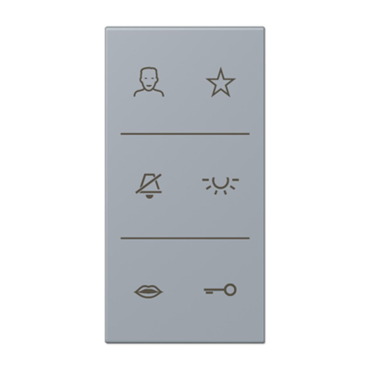 Placa con símbolos de video LC4320O