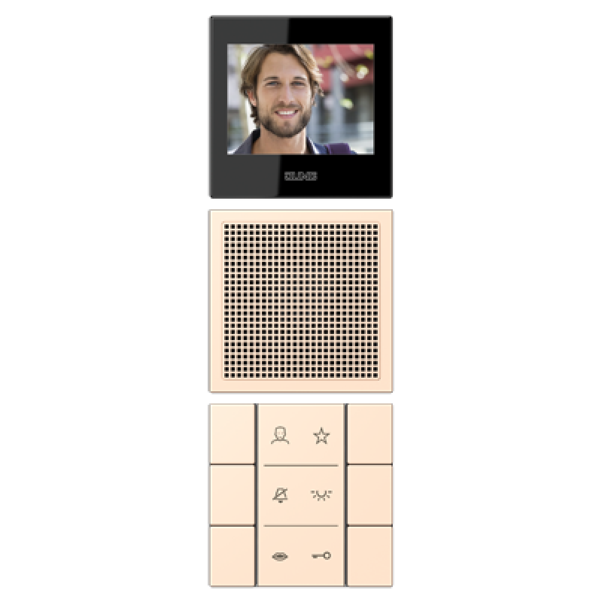 Unidad interior video 2,7" LC32123