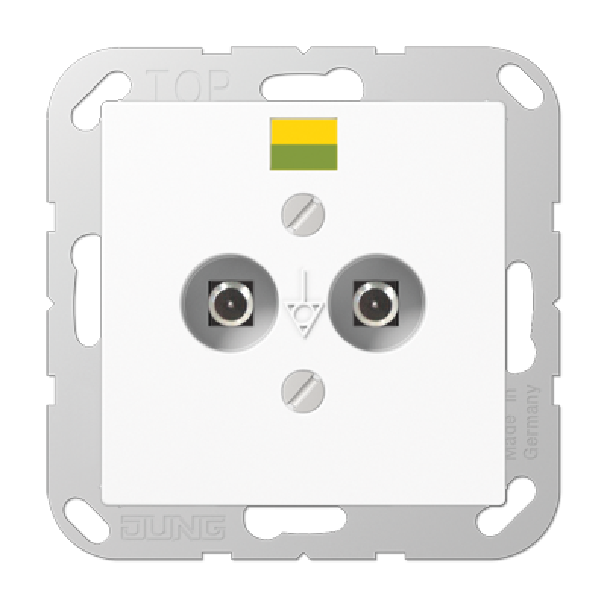 Enchufe comp. pot. Silverplus AS bl alpi