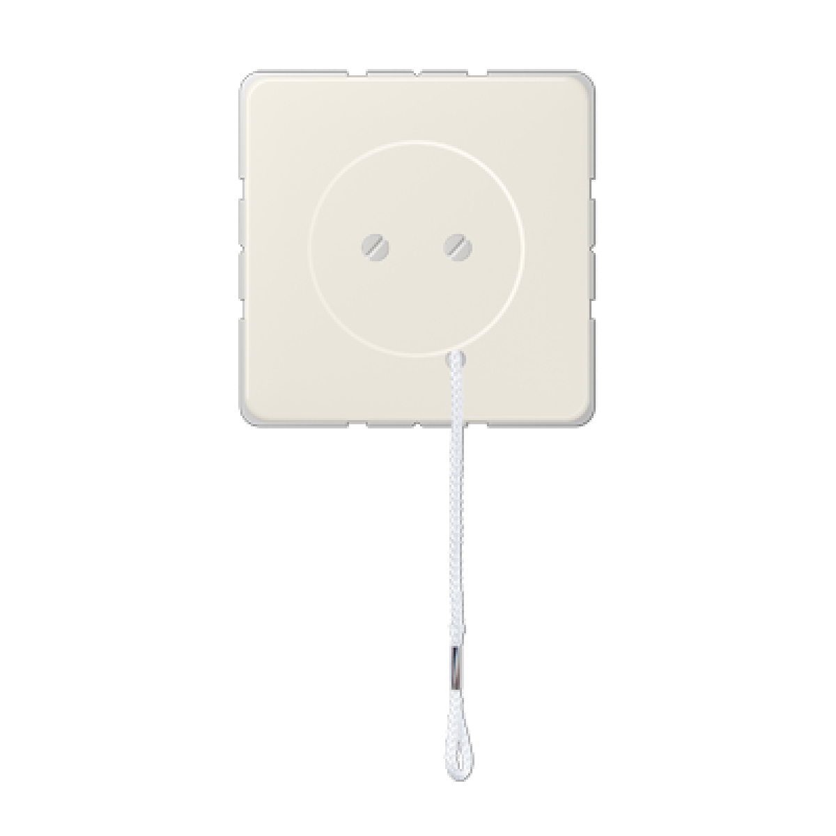 Interruptor ctirador CD blanco marfil