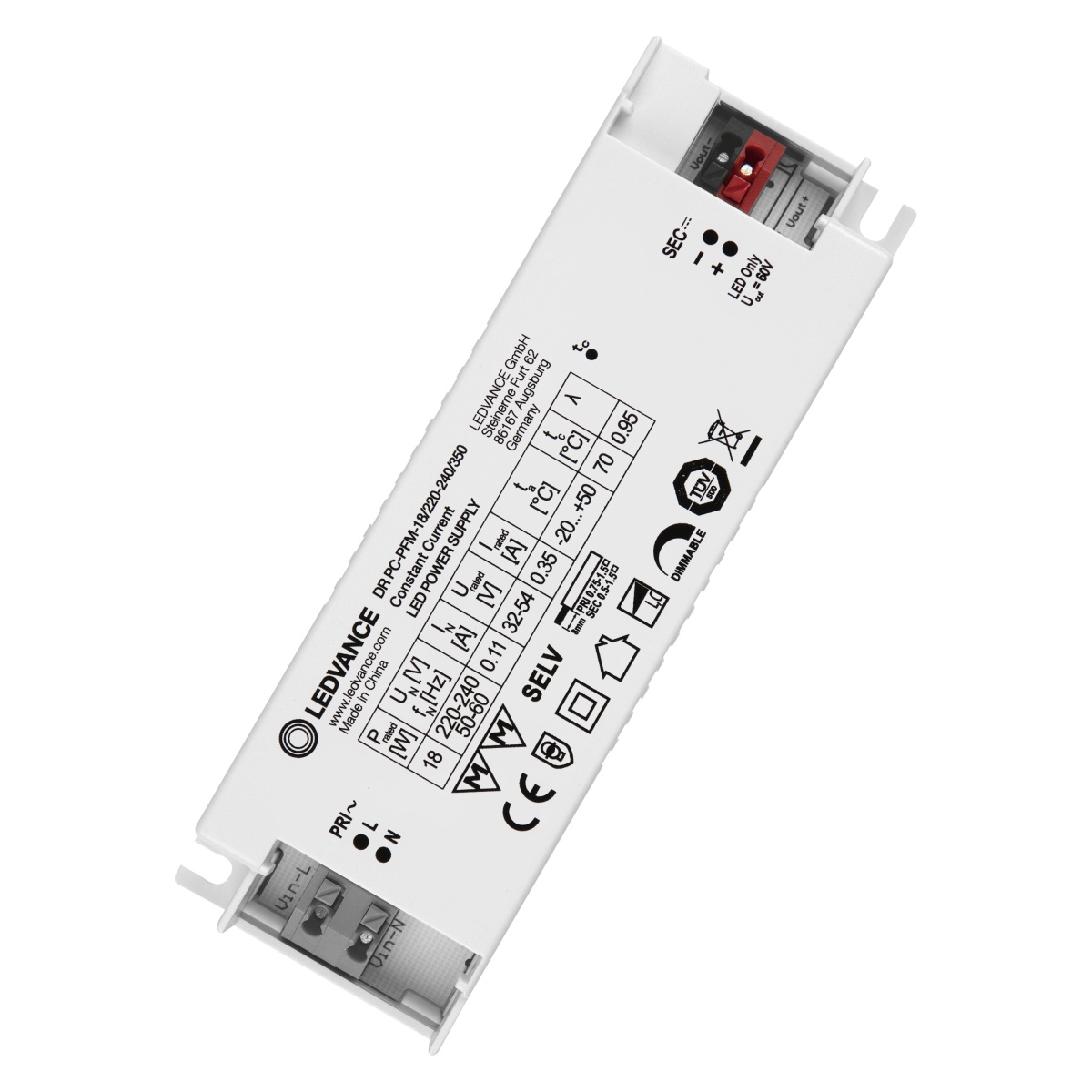LED DRIVER PHASE-CUT PERFORMANCE -18220-240350