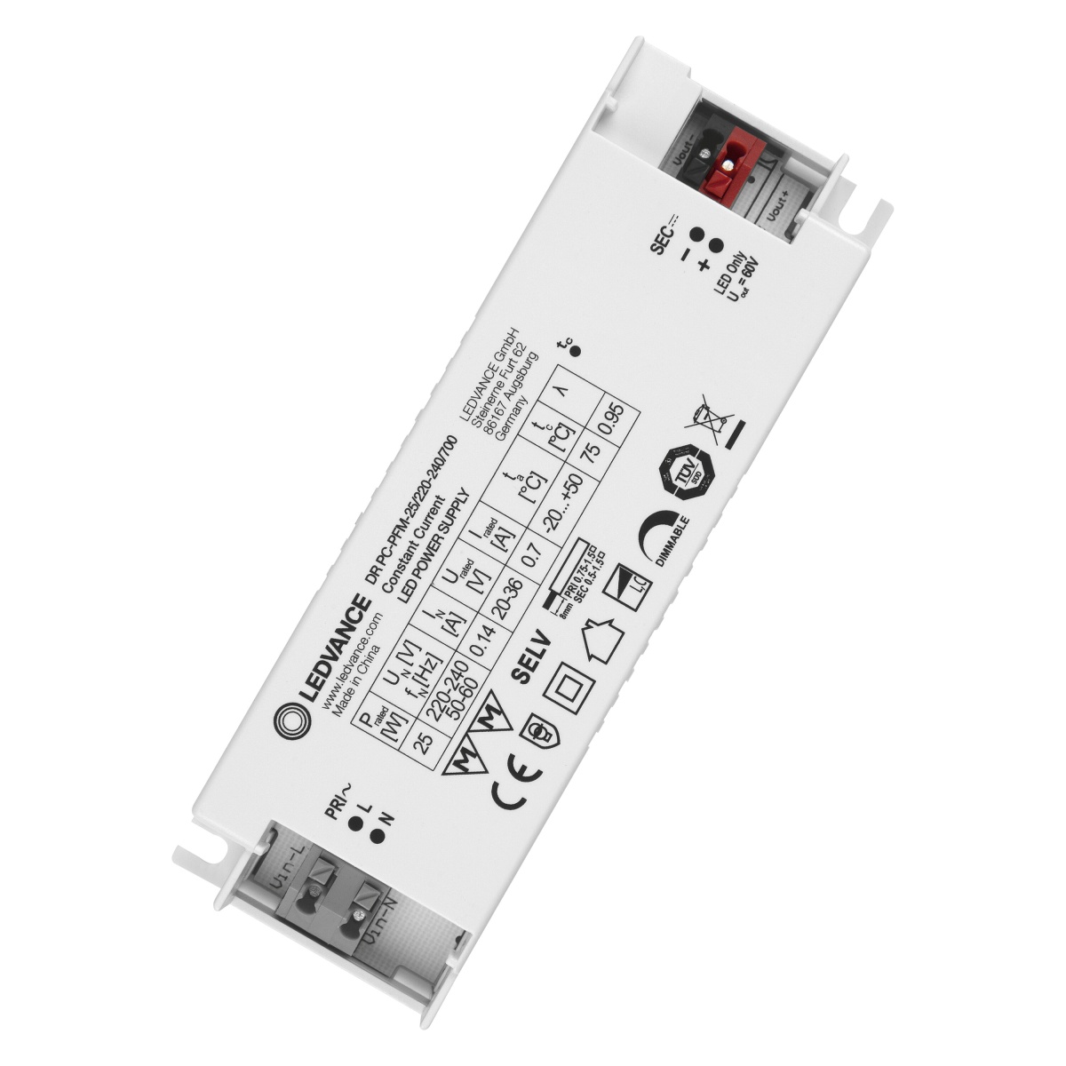 LED DRIVER PHASE-CUT PERFORMANCE -25220-240700