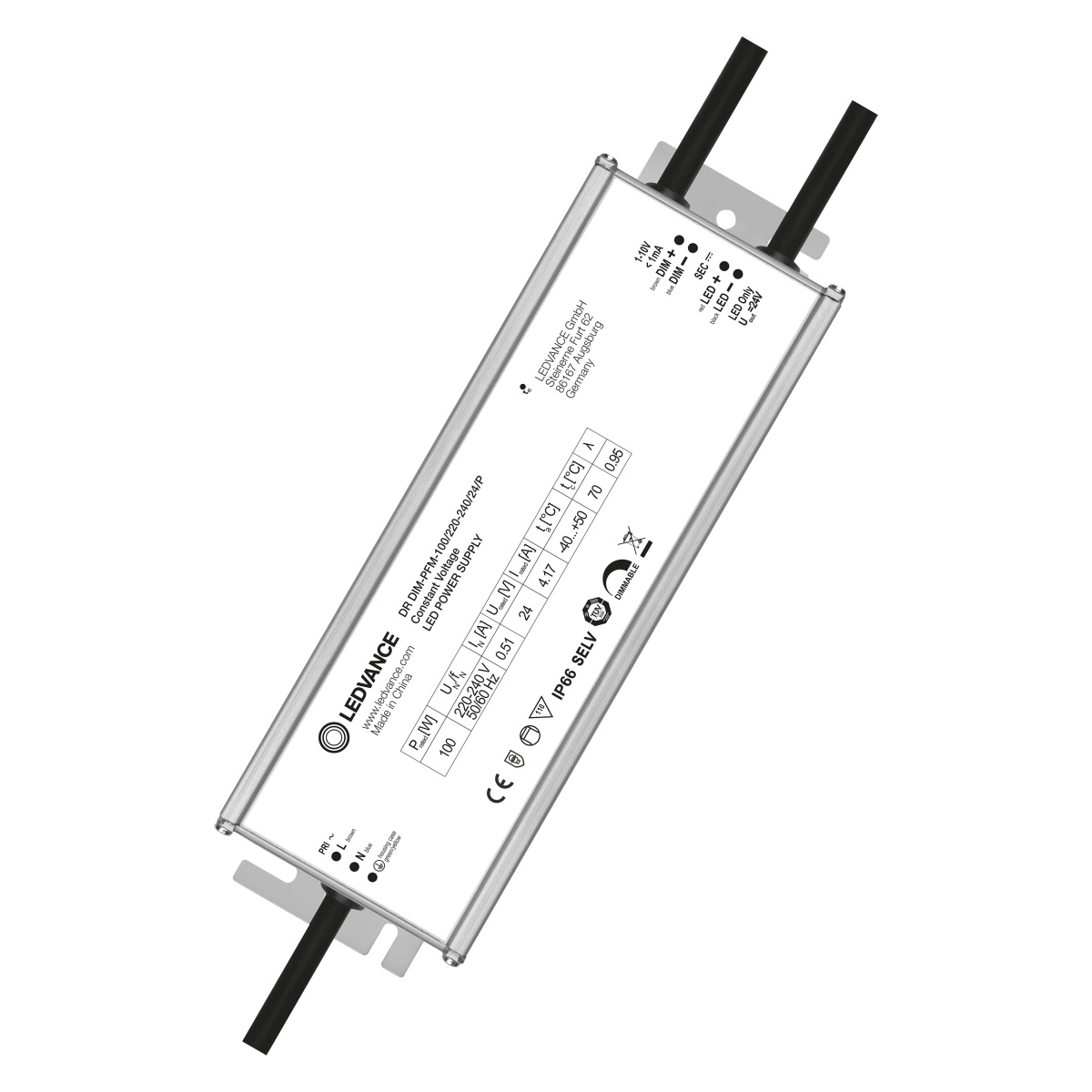 LED DRIVER 1-10 V DIM PERFORMANCE -100220-24024P
