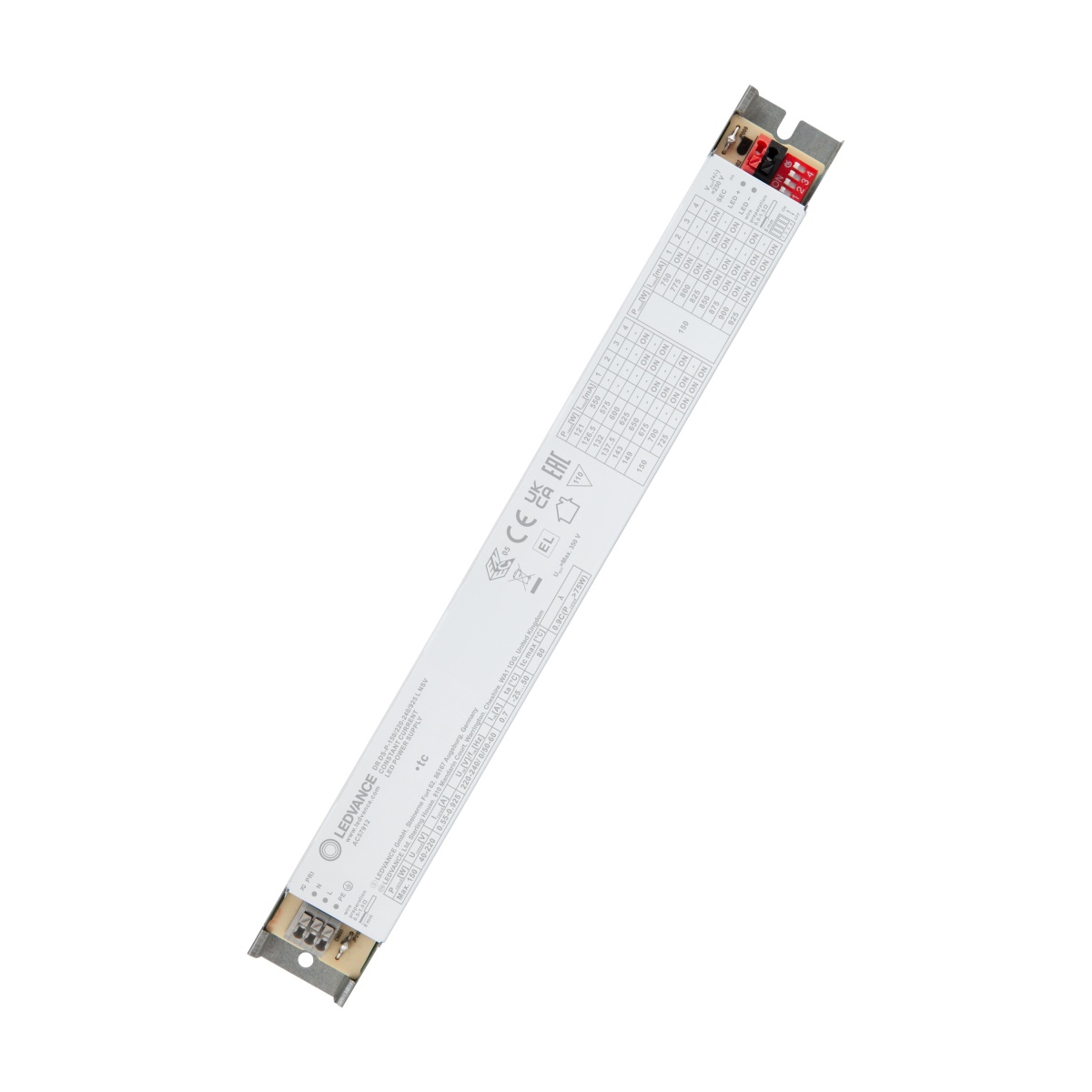 LED DRIVER DIP-SWITCH LINEAR -150220-240925 L NSV