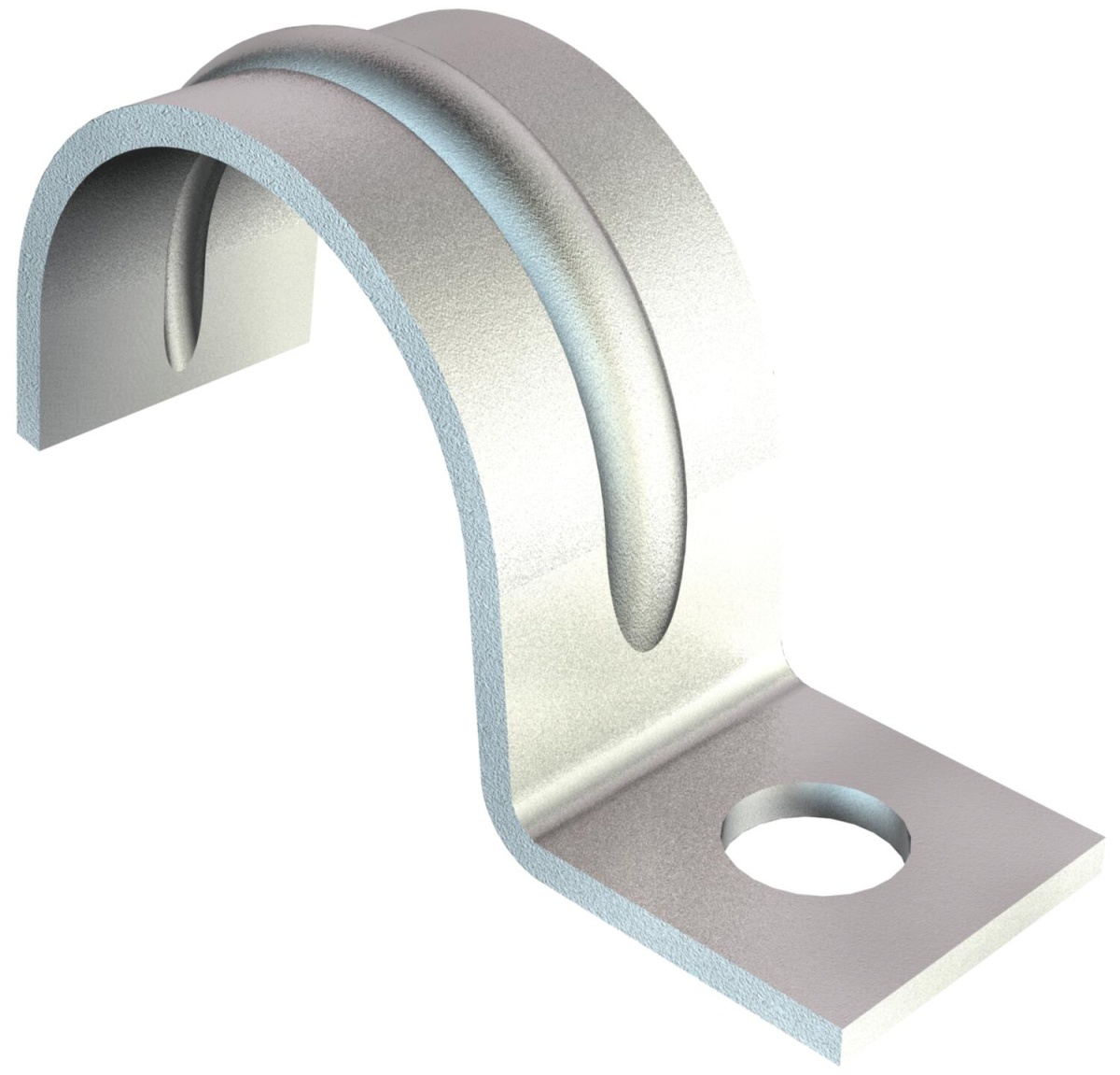 Abraçadeira metálica uma patilha 28mm Aço eletrogalvanizado