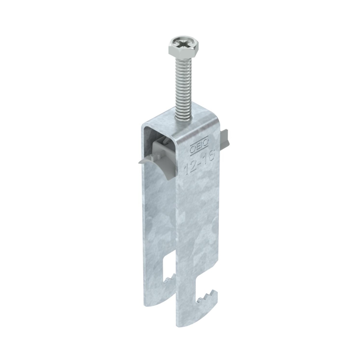 Abraçadeira BBS 2056 tripla 12-16mm Aço Galvanizado por imersão a quente após maquinação