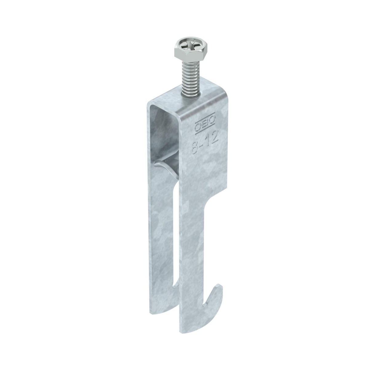Abraçadeira BBS 2056 dupla 8-12mm Aço Galvanizado por imersão a quente após maquinação