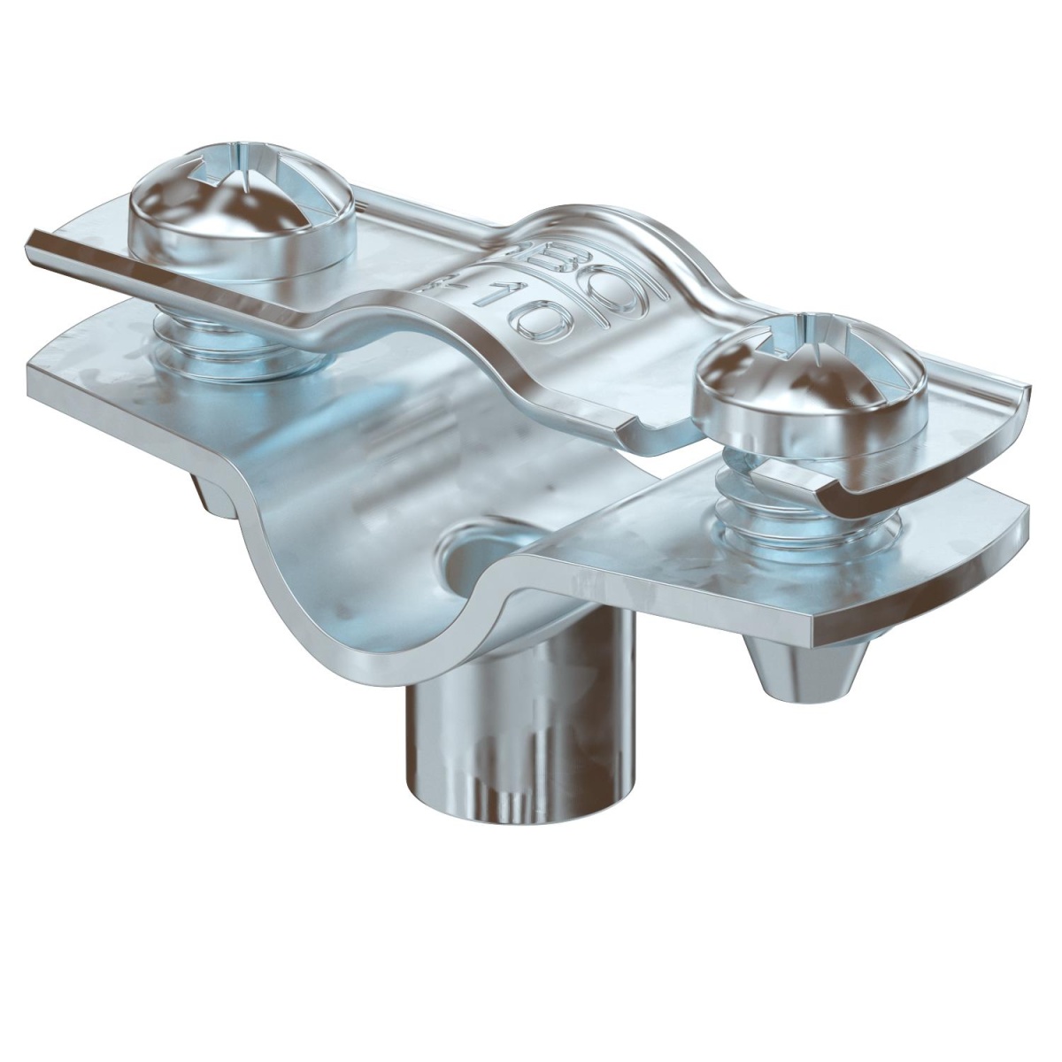 Abraçadeira metálica com rosca M6 8-10mm Aço Galvanizado por imersão a quente após maquinação