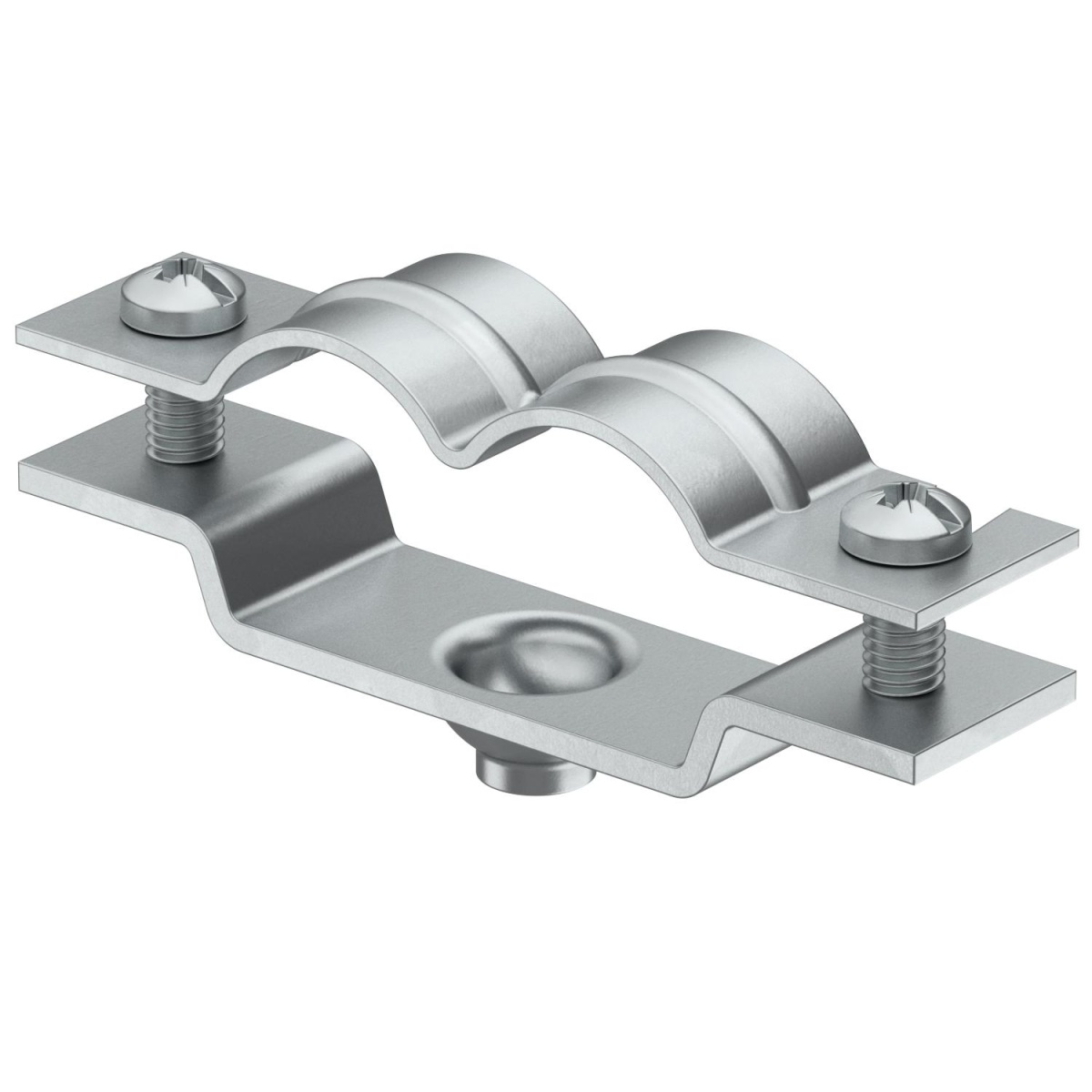 Abraçadeira metálica com rosca M6 13-20mm Aço eletrogalvanizado