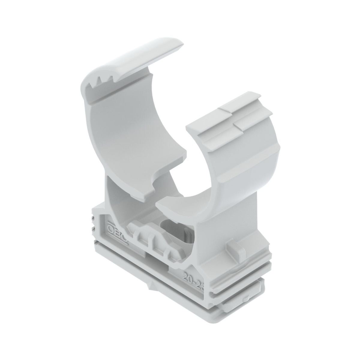 proQuick clip 19,5-23,5mm Poliamida cinzento claro RAL 7035