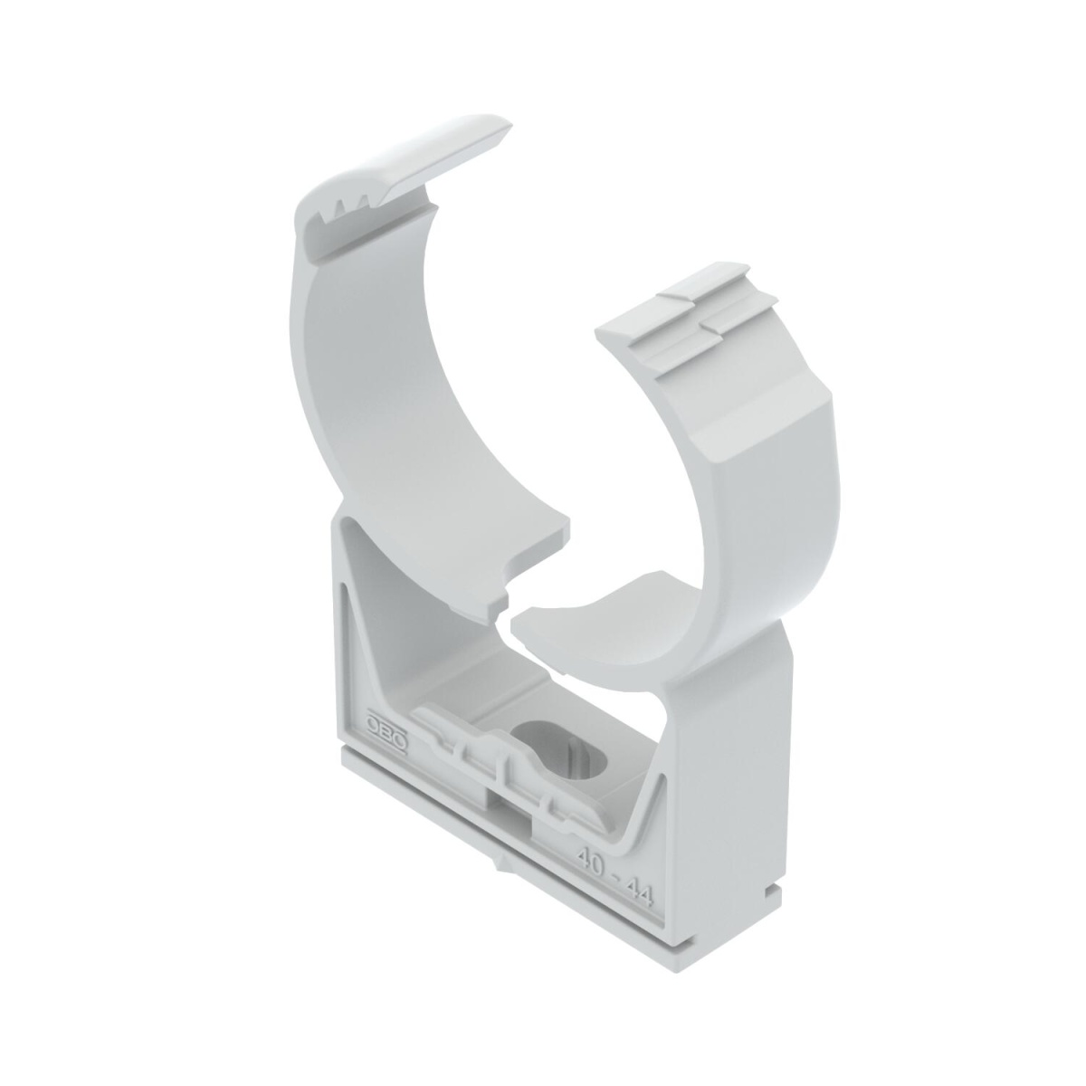 proQuick clip 39,3-44,5mm Poliamida cinzento claro RAL 7035
