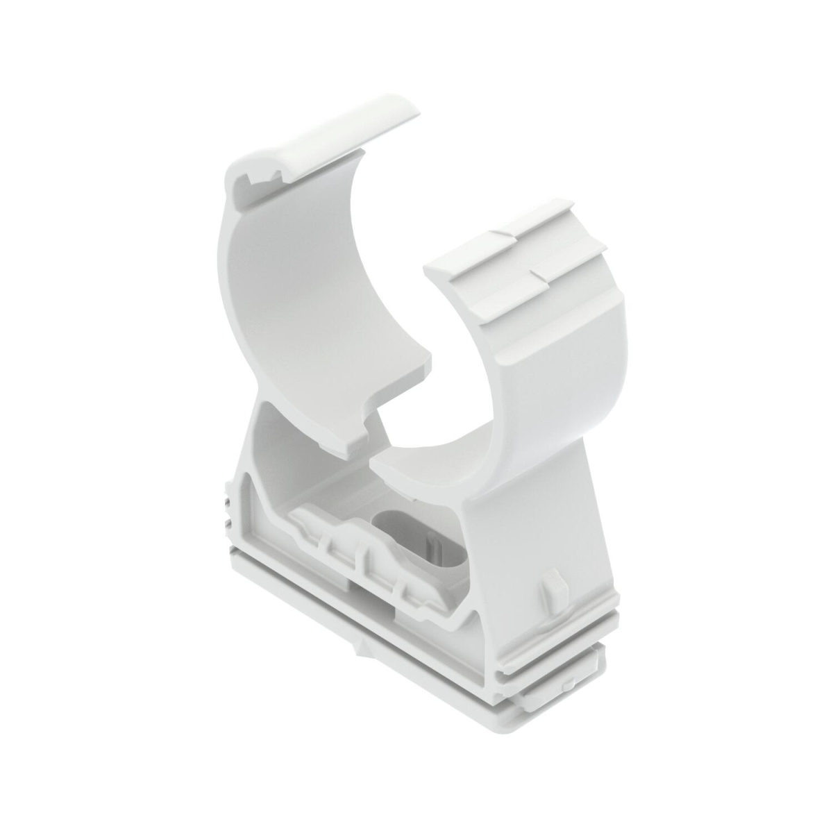 proQuick clip 24-28mm Poliamida branco de sinalização RAL 9003