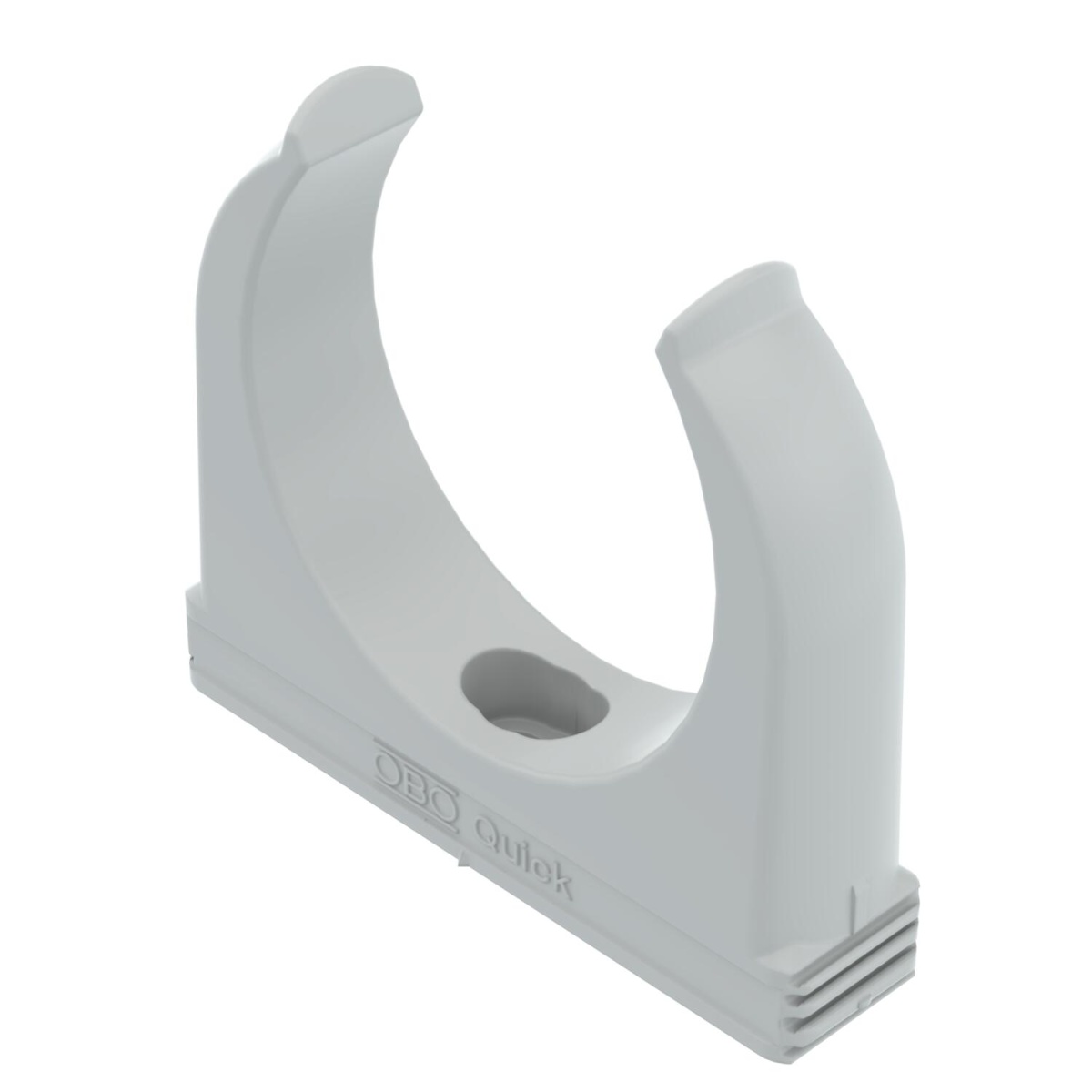 Abraçadeira OBO-Quick M63 Polipropileno cinzento claro RAL 7035