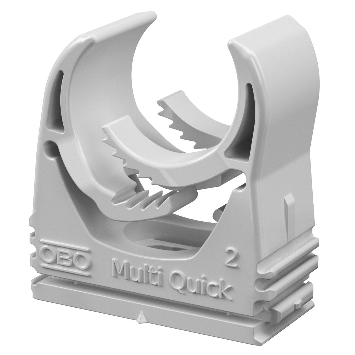 Abraçadeira Multi-Quick 18,5-22,5mm Poliamida cinzento claro RAL 7035