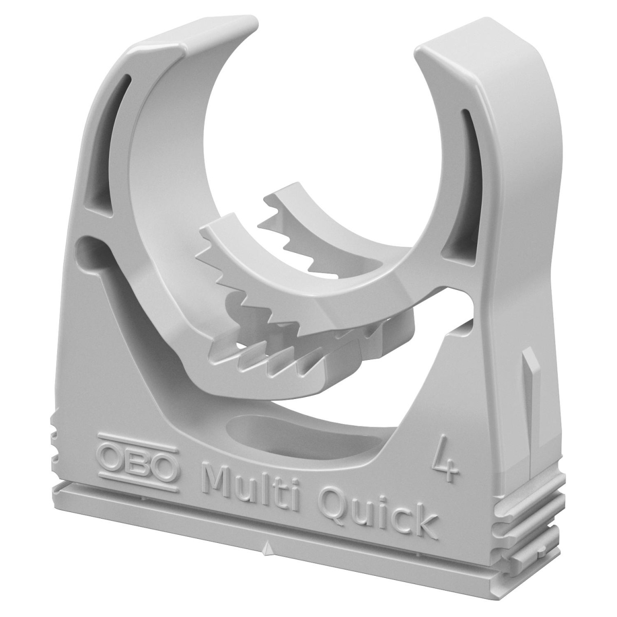 Abraçadeira Multi-Quick 31-37mm Poliamida cinzento claro RAL 7035