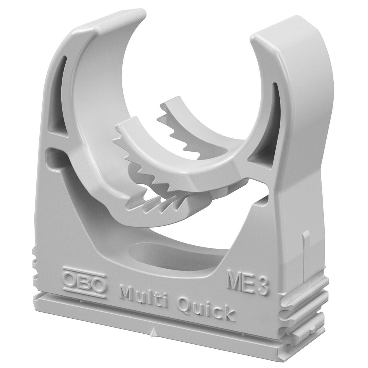 Abraçadeira Multi-Quick 25-32mm Poliamida cinzento claro RAL 7035