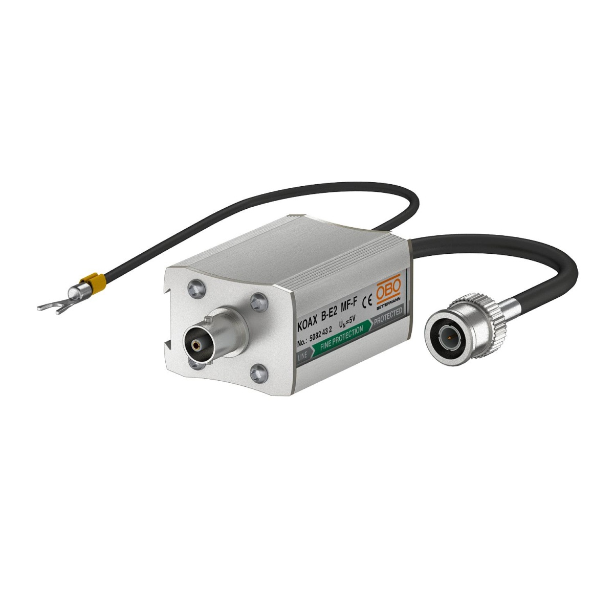 Dispositivo de proteção fina para redes coaxiais 6.2V