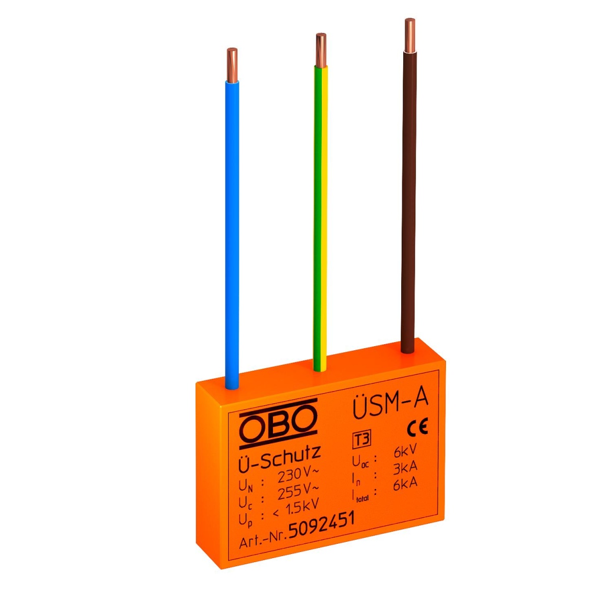 Descarregador de sobretensões universal 255V