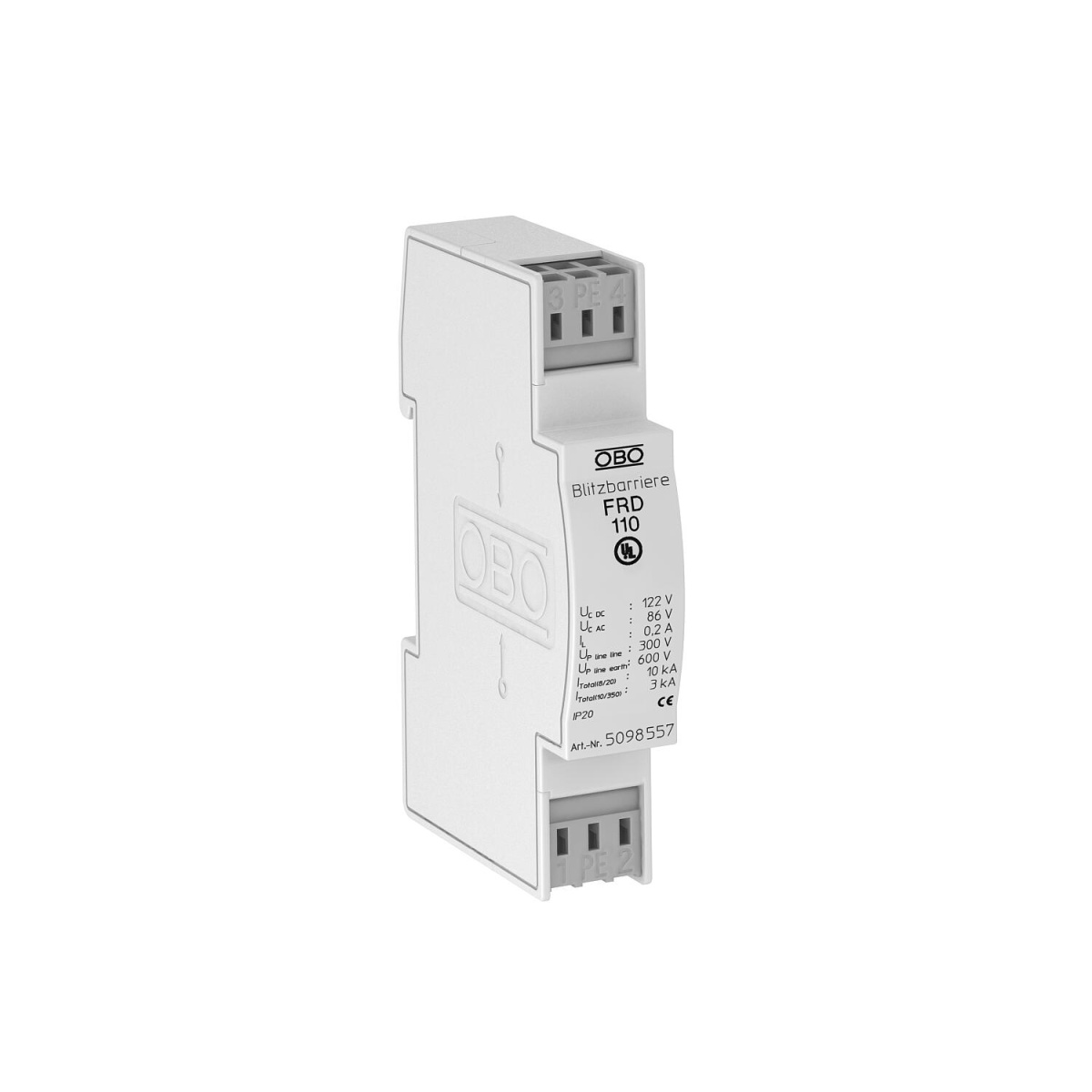 Dispositivo de proteção com resistência 110V AC