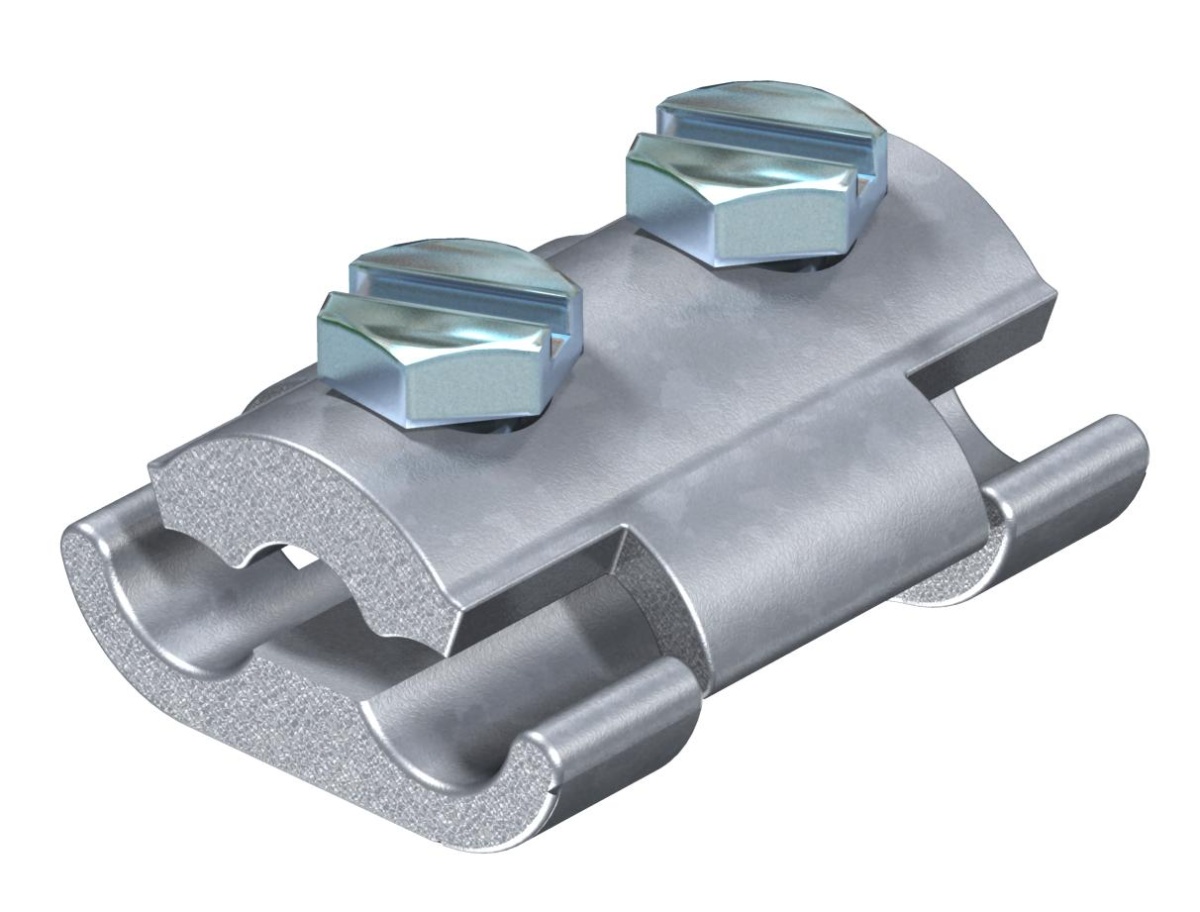 Ligador paralelo 8-10mm Aço fundido zinco  revestido a níquel